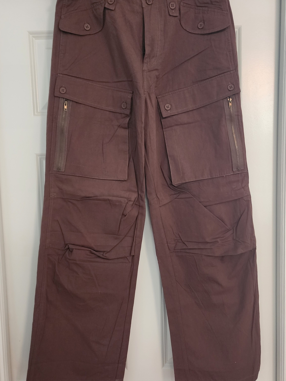 easel Women's Cargo Pants in Deep Brown